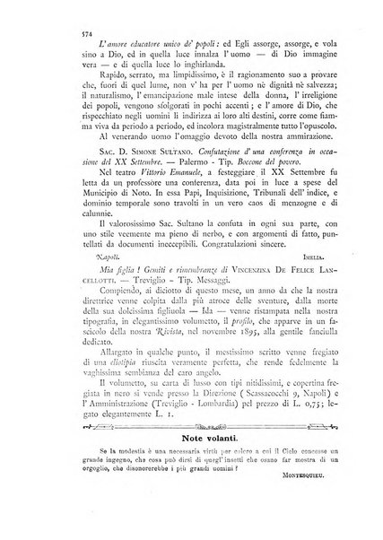 Vittoria Colonna periodico scientifico, artistico, letterario per le donne italiane