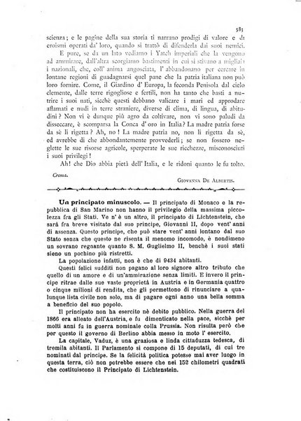 Vittoria Colonna periodico scientifico, artistico, letterario per le donne italiane