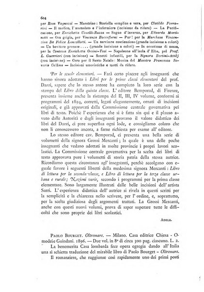 Vittoria Colonna periodico scientifico, artistico, letterario per le donne italiane