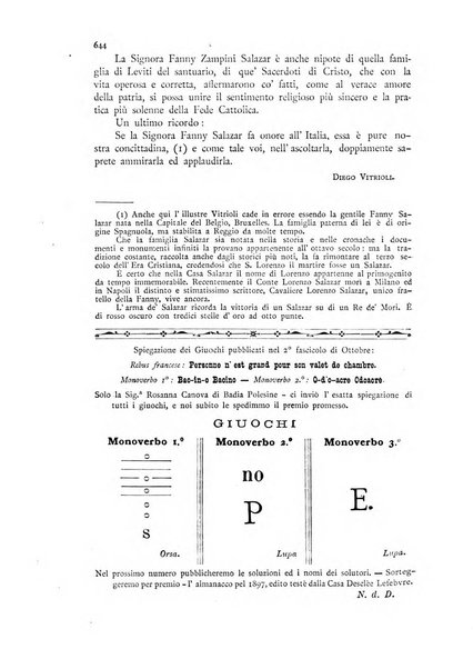 Vittoria Colonna periodico scientifico, artistico, letterario per le donne italiane