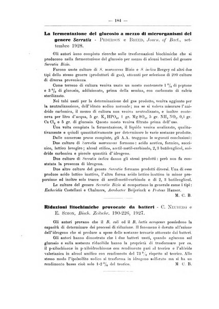 Zymologica e chimica dei colloidi e degli zuccheri