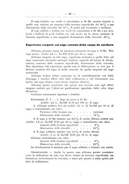 Zymologica e chimica dei colloidi e degli zuccheri