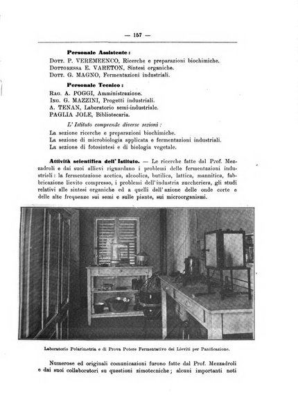 Zymologica e chimica dei colloidi e degli zuccheri