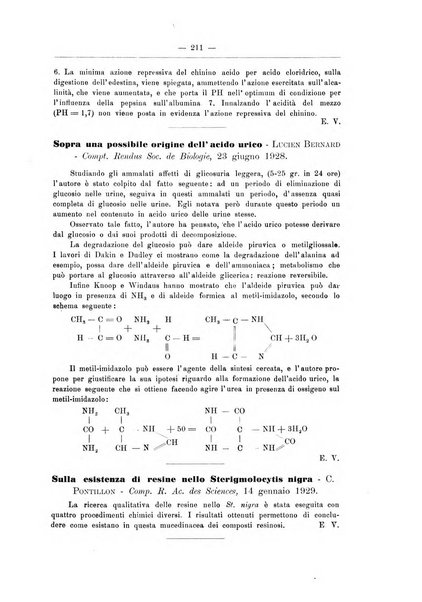 Zymologica e chimica dei colloidi e degli zuccheri