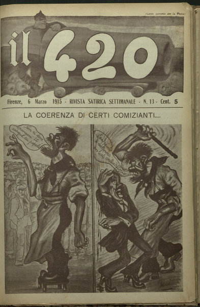 Il 420 : rivista satirica, settimanale