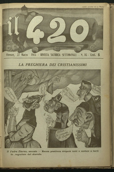 Il 420 : rivista satirica, settimanale