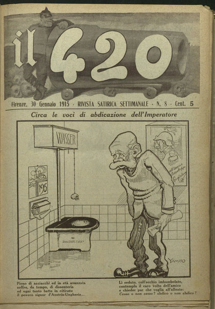 Il 420 : rivista satirica, settimanale