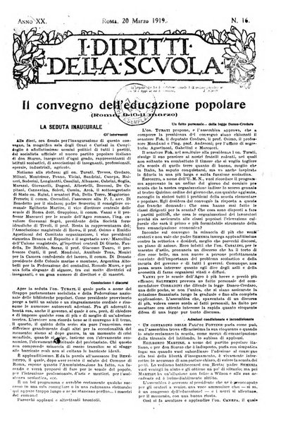 I diritti della scuola