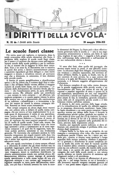 I diritti della scuola