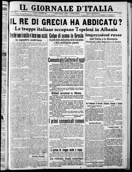 Il giornale d'Italia