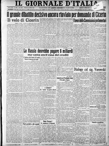 Il giornale d'Italia