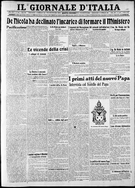 Il giornale d'Italia