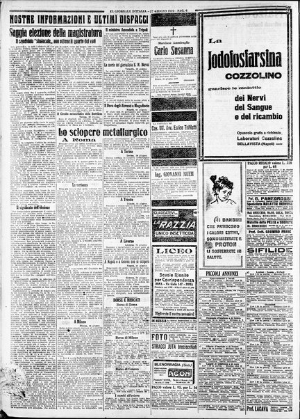 Il giornale d'Italia