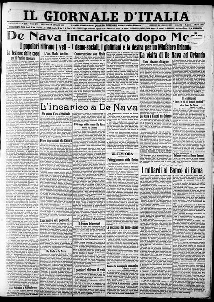 Il giornale d'Italia