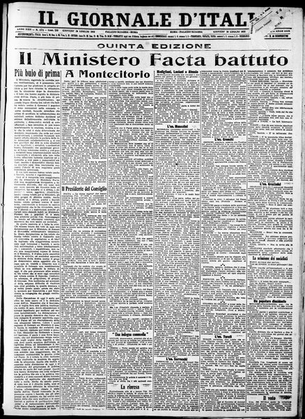 Il giornale d'Italia