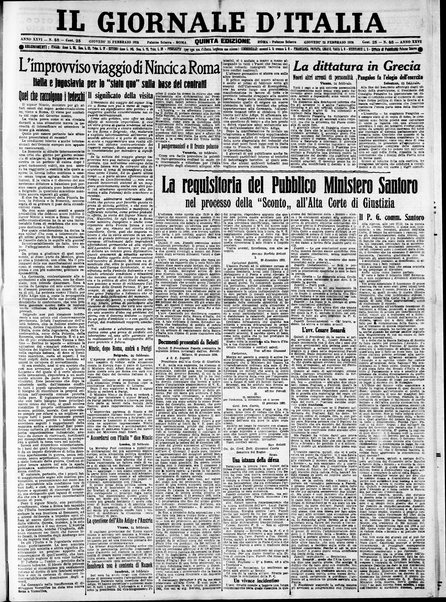 Il giornale d'Italia