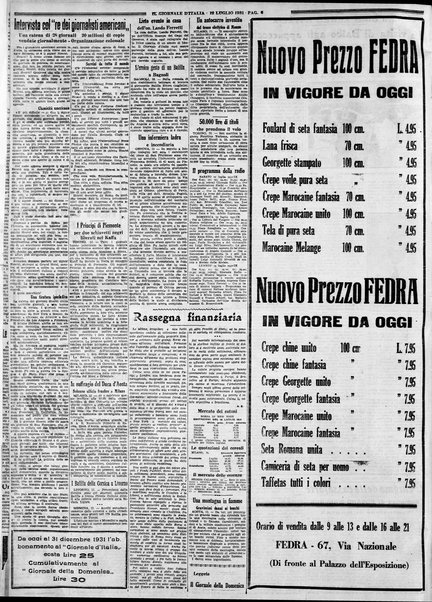 Il giornale d'Italia