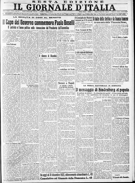 Il giornale d'Italia