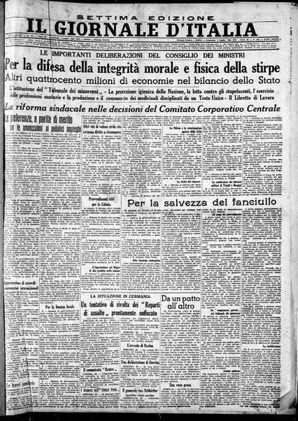 Il giornale d'Italia