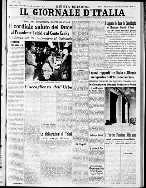 Il giornale d'Italia