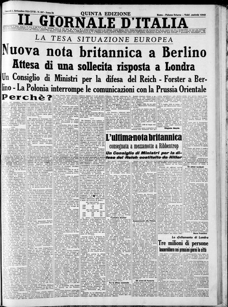 Il giornale d'Italia