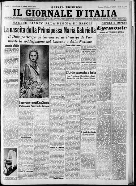 Il giornale d'Italia