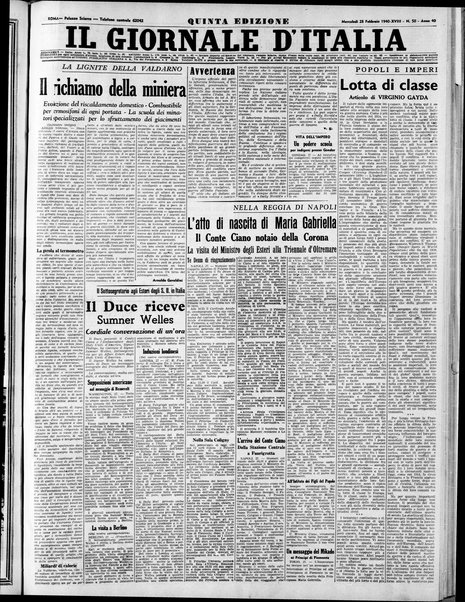 Il giornale d'Italia