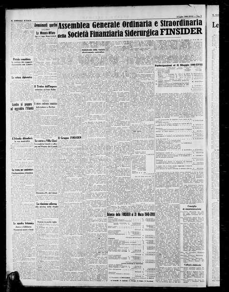 Il giornale d'Italia