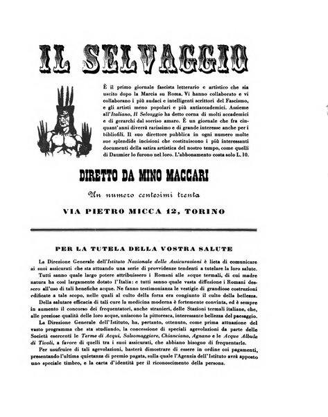 L'italiano rivista settimanale della gente fascista