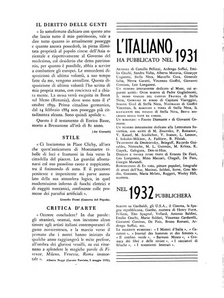 L'italiano rivista settimanale della gente fascista