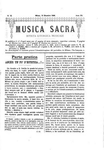 Musica sacra repertorio economico