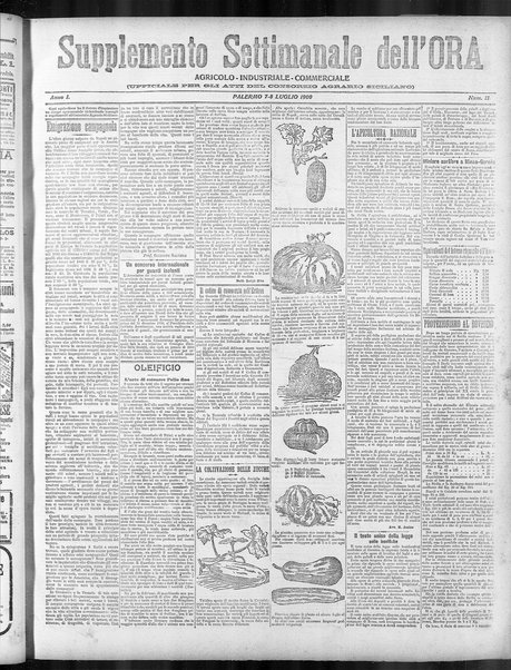 L'ora : corriere politico, quotidiano della Sicilia