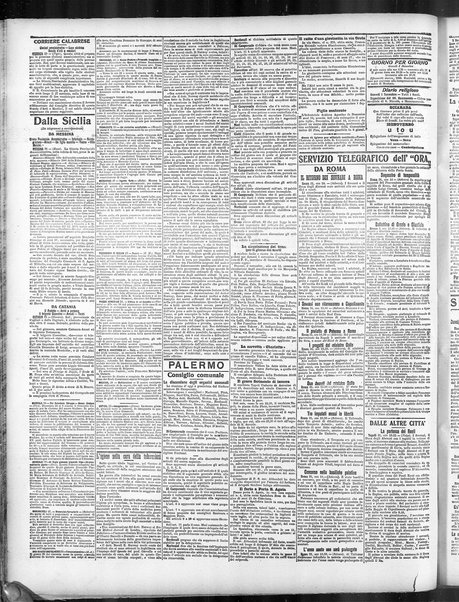 L'ora : corriere politico, quotidiano della Sicilia