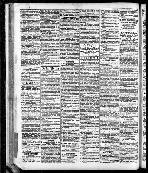 L'ora : corriere politico, quotidiano della Sicilia