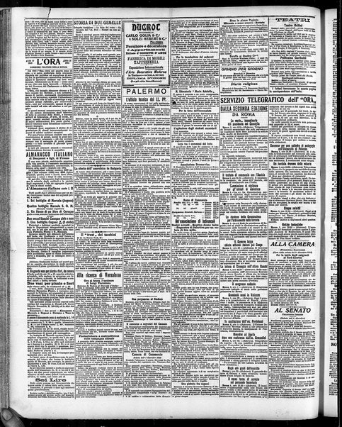 L'ora : corriere politico, quotidiano della Sicilia