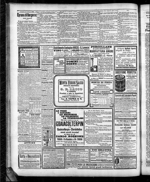 L'ora : corriere politico, quotidiano della Sicilia