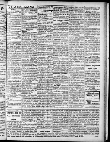 L'ora : corriere politico, quotidiano della Sicilia