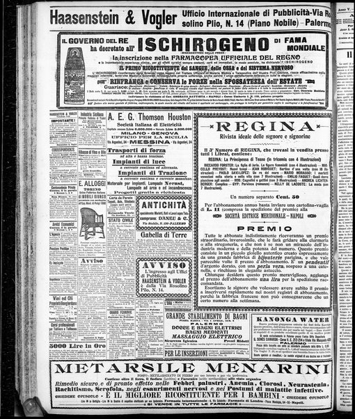 L'ora : corriere politico, quotidiano della Sicilia