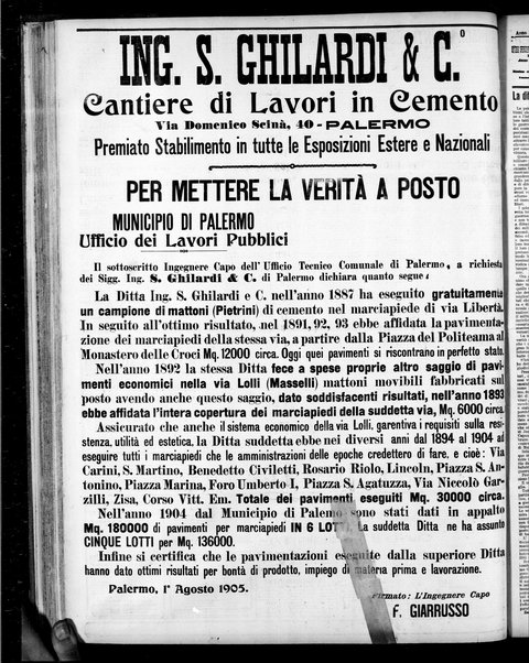 L'ora : corriere politico, quotidiano della Sicilia