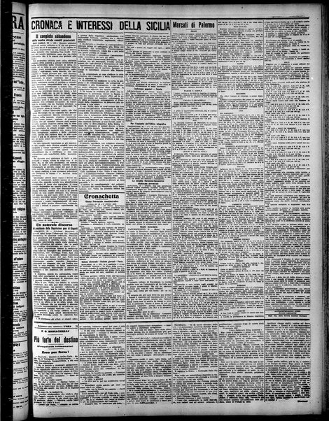 L'ora : corriere politico, quotidiano della Sicilia