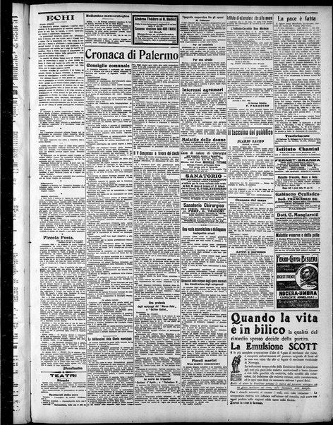 L'ora : corriere politico, quotidiano della Sicilia