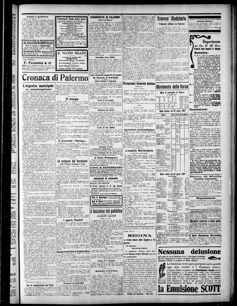 L'ora : corriere politico, quotidiano della Sicilia