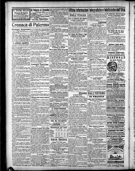 L'ora : corriere politico, quotidiano della Sicilia