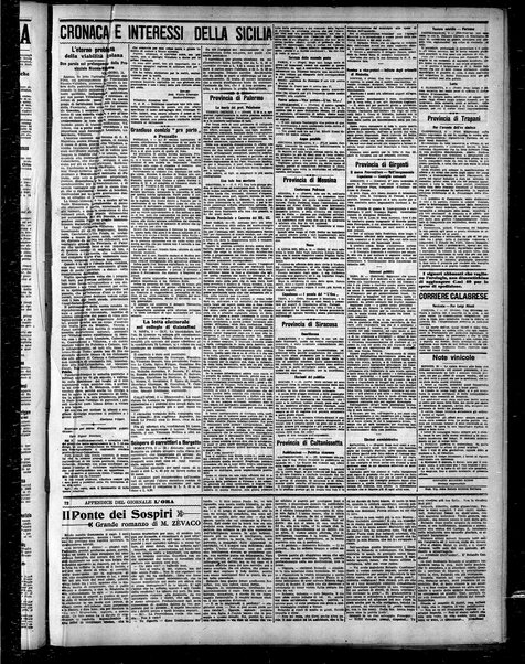L'ora : corriere politico, quotidiano della Sicilia