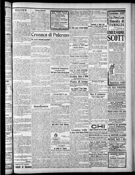 L'ora : corriere politico, quotidiano della Sicilia