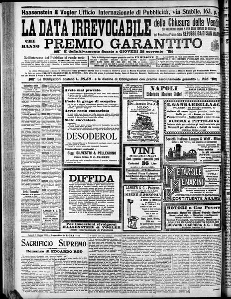 L'ora : corriere politico, quotidiano della Sicilia