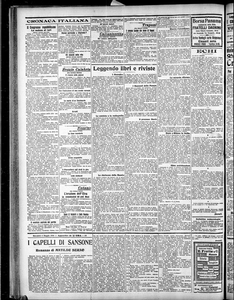 L'ora : corriere politico, quotidiano della Sicilia