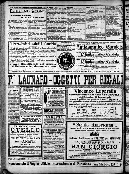 L'ora : corriere politico, quotidiano della Sicilia