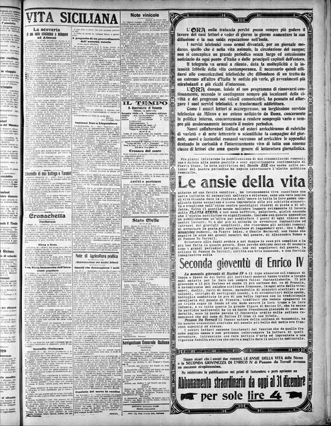 L'ora : corriere politico, quotidiano della Sicilia