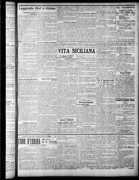 L'ora : corriere politico, quotidiano della Sicilia